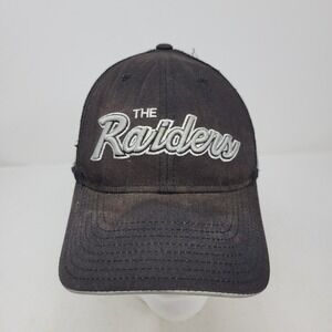Las Vegas Raiders Hat Cap Snap Back Football Script Trucker‎ Reebok Mens Oakland